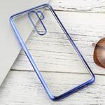 For Xiaomi Redmi Note 8 Pro Transparent TPU Anti-Drop And Waterproof Mobile Phone Protective Case(Blue)