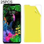 Fro LG G8 ThinQ 25 PCS Soft TPU Full Coverage Front Screen Protector
