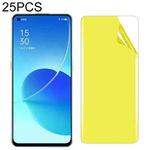 For OPPO Reno6 Pro 5G / Reno6 Pro+ 5G 25 PCS Soft TPU Full Coverage Front Screen Protector