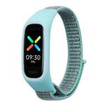 For OPPO Watch Nylon Watch Band(Blue Sea)
