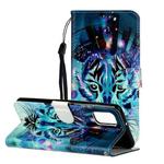 For Samsung Galaxy A32 4G Oil Embossed Pattern Horizontal Flip PU Leather Case with Holder & Card Slots & Wallet & Lanyard(Tiger)