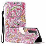 For Samsung Galaxy S21 FE 5G Oil Embossed Pattern Horizontal Flip PU Leather Case with Holder & Card Slots & Wallet & Lanyard(Pepper Flower)