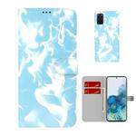 For Samsung Galaxy S20+ Cloud Fog Pattern Horizontal Flip Leather Case with Holder & Card Slot & Wallet(Sky Blue)
