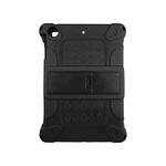 All-inclusive Silicone Shockproof Case with Holder For iPad Pro 10.5 / 10.2 2021 / 2020 / 2019 / Air 3(Black)