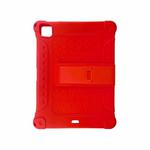 All-inclusive Silicone Shockproof Case with Holder For iPad Pro 12.9 2021 / 2020(Red)