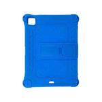 All-inclusive Silicone Shockproof Case with Holder For iPad Pro 12.9 2021 / 2020(Blue)