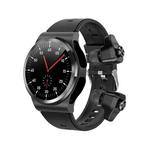 GT69 1.3 inch IPS Touch Screen IP67 Waterproof Bluetooth Earphone Smart Watch, Support Sleep Monitoring / Heart Rate Monitoring / Bluetooth Call(Black)