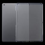 For iPad 10.2 3mm Outside Glossy Inside Frosted TPU Case