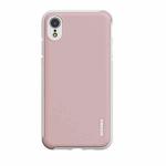 For iPhone XR wlons PC + TPU Shockproof Protective Case(Pink)