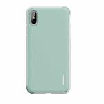 For iPhone XS Max wlons PC + TPU Shockproof Protective Case(Green)