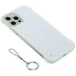 For iPhone 12 Pro Metal Lens Hole Heat Dissipation Protective Case(Green)