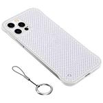 Hole Heat Dissipation Protective Case For iPhone 11 Pro Max(White)