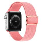 8-shaped Buckle Nylon Watch Band For Apple Watch Ultra 49mm / Series 8&7 45mm / SE 2&6&SE&5&4 44mm / 3&2&1 42mm(Pink)