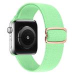 8-shaped Buckle Nylon Watch Band For Apple Watch Ultra 49mm / Series 8&7 45mm / SE 2&6&SE&5&4 44mm / 3&2&1 42mm(Green)