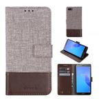 For Huawei Y5 lite (2018) MUXMA MX102 Horizontal Flip Canvas Leather Case with Stand & Card Slot & Wallet Function(Brown)