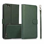 Calf Texture 2 in 1 Detachable Magnetic Back Cover Horizontal Flip Leather Case with Holder & Card Slots & Wallet & Photo Frame For iPhone 6s / 6 (Green)