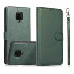 For Xiaomi Redmi Note 9s Calf Texture 2 in 1 Detachable Magnetic Back Cover Horizontal Flip Leather Case with Holder & Card Slots & Wallet & Photo Frame