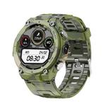 Q998 1.28 inch Touch Screen 3m Waterproof 4G Phone Smart Watch, Support SOS Emergency Call / Alarm Reminder / 4G Call / Sports Mode(Army Green)