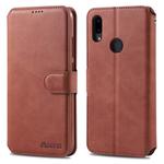 For Xiaomi Redmi Note7 AZNS Calf Texture Magnetic Horizontal Flip PU Leather Case with Holder & Card Slots & Photo Frame(Blown)