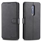 For Xiaomi Redmi K20 / K20 Pro AZNS Calf Texture Magnetic Horizontal Flip PU Leather Case with Holder & Card Slots & Photo Frame(Black)