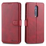 For Xiaomi Redmi K20 / K20 Pro AZNS Calf Texture Magnetic Horizontal Flip PU Leather Case with Holder & Card Slots & Photo Frame(Red)