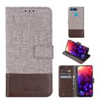 For Huawei Honor V20 MUXMA MX102 Horizontal Flip Canvas Leather Case with Stand & Card Slot & Wallet Function(Brown)
