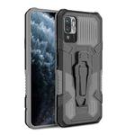 For Xiaomi Redmi Note 10 5G Armor Warrior Shockproof PC + TPU Protective Case(Grey)