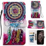 Painted Pattern Horizontal Flip Leather Case with Holder & Card Slots & Photo Frame For iPhone 11 Pro Max(Dreamcatcher)