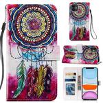 Painted Pattern Horizontal Flip Leather Case with Holder & Card Slots & Photo Frame For iPhone 11(Dreamcatcher)
