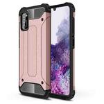 For Samsung Galaxy A02s US Version Magic Armor TPU + PC Combination Case(Rose Gold)