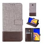 For Galaxy J4 Plus MUXMA MX102 Horizontal Flip Canvas Leather Case with Stand & Card Slot & Wallet Function(Brown)