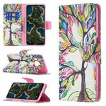 For Nokia X10 / X20 Colored Drawing Pattern Horizontal Flip Leather Case with Holder & Card Slots & Wallet(Tree Life)