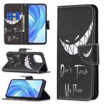 For Xiaomi Mi 11 Lite Colored Drawing Pattern Horizontal Flip Leather Case with Holder & Card Slots & Wallet(Smirk)