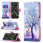 For Nokia X10 / X20 Colored Drawing Pattern Horizontal Flip Leather Case with Holder & Card Slots & Wallet(Owl)