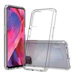 For OPPO A74 5G / A54 5G Shockproof Scratchproof TPU + Acrylic Protective Case(Transparent)