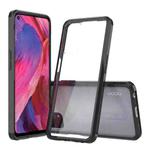 For OPPO A74 5G / A54 5G Shockproof Scratchproof TPU + Acrylic Protective Case(Black)