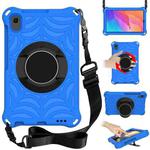 For Huawei MatePad T 8 8.0 inch Spider King EVA Protective Case with Adjustable Shoulder Strap & Holder(Blue)