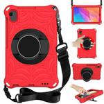 For Huawei MatePad T 8 8.0 inch Spider King EVA Protective Case with Adjustable Shoulder Strap & Holder(Red)