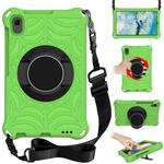 For Lenovo Tab M8 FHD TB-8505F / TB-8705X 8.0 inch Spider King EVA Protective Case with Adjustable Shoulder Strap & Holder(Green)