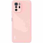 For Xiaomi Redmi Note 10 Pro CN Version IMAK UC-2 Series Shockproof Full Coverage Soft TPU Case(Pink)