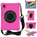 Spider King EVA Protective Case with Adjustable Shoulder Strap & Holder & Pen Slot For Samsung Galaxy Tab S5e 10.5 SM-T720 / SM-T725(Rose Red)