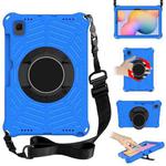 Spider King EVA Protective Case with Adjustable Shoulder Strap & Holder & Pen Slot For Samsung Galaxy Tab S6 Lite SM-P610 / SM-P615(Blue)