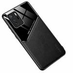 For Xiaomi Redmi Note 10 Pro 5G All-inclusive Leather + Organic Glass Protective Case with Metal Iron Sheet(Black)