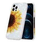 For iPhone 11 Pro Shell Texture Pattern Full-coverage TPU Shockproof Protective Case (Yellow Sunflower)