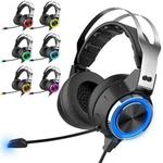 K15 3.5mm Single Plug Gaming Headset with Microphone & Light