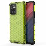 For Xiaomi Redmi Note 10 Pro 5G Shockproof Honeycomb PC + TPU Protective Case(Green)