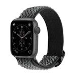 Wave Texture Nylon Watch Band For Apple Watch Ultra 49mm / Series 8&7 45mm / SE 2&6&SE&5&4 44mm / 3&2&1 42mm(Storm Grey)