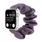 Scarf Hair Tie Watch Band For Apple Watch Ultra 49mm / Series 8&7 45mm / SE 2&6&SE&5&4 44mm / 3&2&1 42mm(Purple)
