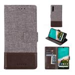 For Xiaomi Mi A3 MUXMA MX102 Horizontal Flip Canvas Leather Case with Stand & Card Slot & Wallet Function(Brown)