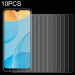 For OPPO A35 10 PCS 0.26mm 9H 2.5D Tempered Glass Film